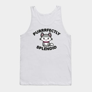 Perfectly Splendid Kawaii Cat Tank Top